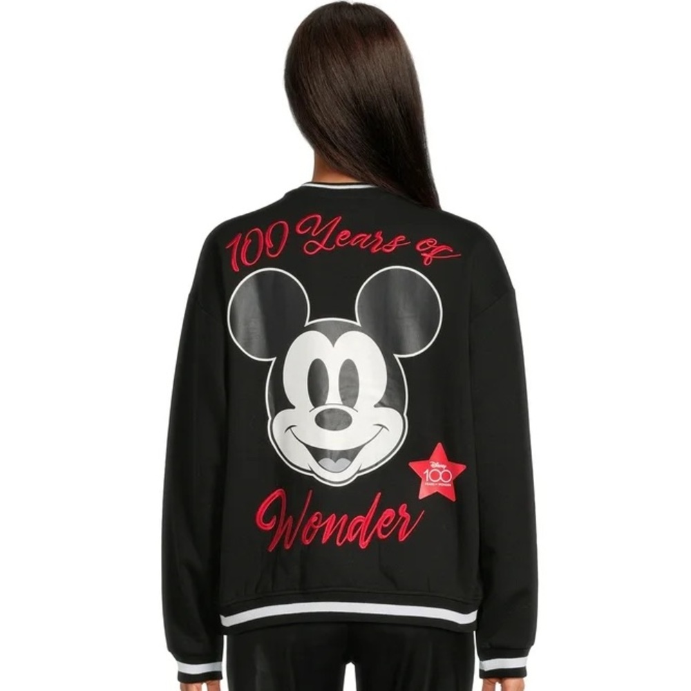 NWT Mickey varsity jacket - Picture 3 of 8